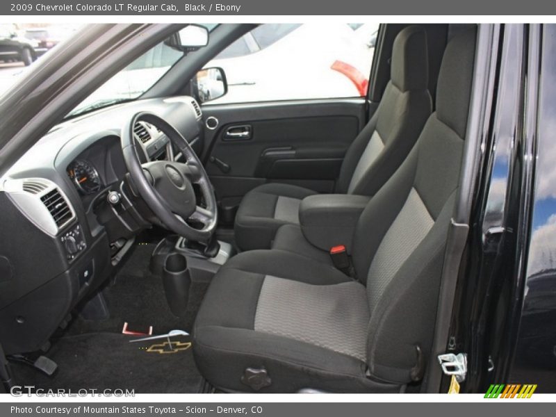Front Seat of 2009 Colorado LT Regular Cab