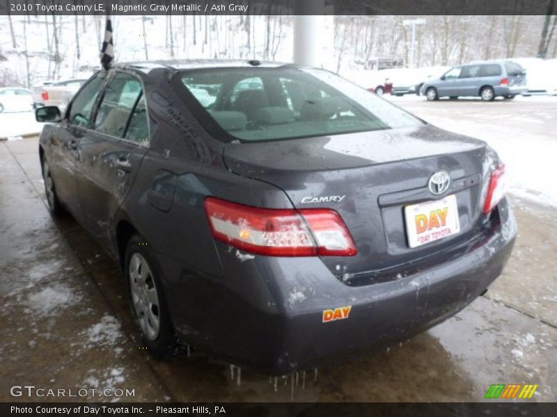 Magnetic Gray Metallic / Ash Gray 2010 Toyota Camry LE