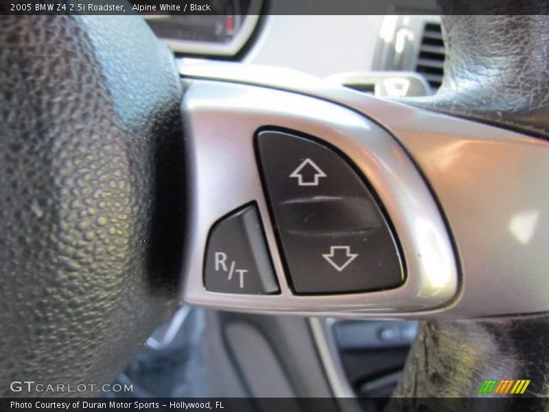 Controls of 2005 Z4 2.5i Roadster
