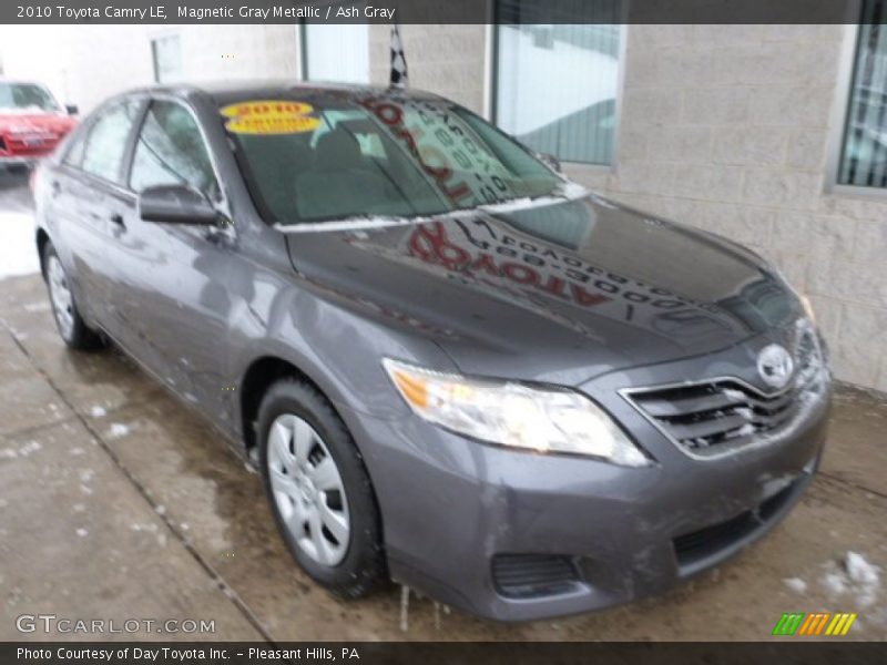 Magnetic Gray Metallic / Ash Gray 2010 Toyota Camry LE