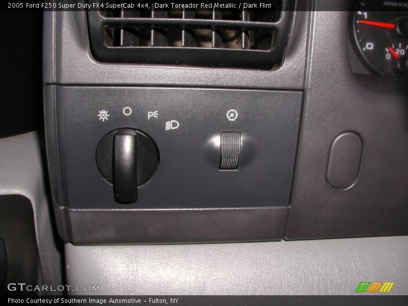 Dark Toreador Red Metallic / Dark Flint 2005 Ford F250 Super Duty FX4 SuperCab 4x4
