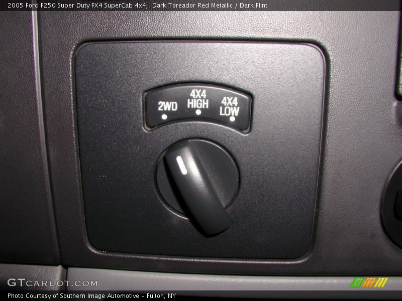 Dark Toreador Red Metallic / Dark Flint 2005 Ford F250 Super Duty FX4 SuperCab 4x4