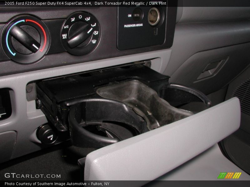 Dark Toreador Red Metallic / Dark Flint 2005 Ford F250 Super Duty FX4 SuperCab 4x4