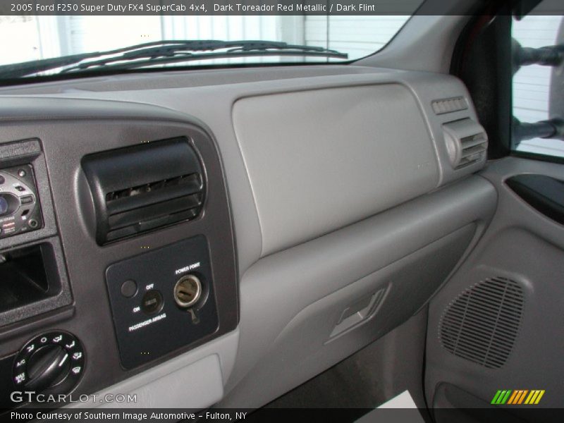 Dark Toreador Red Metallic / Dark Flint 2005 Ford F250 Super Duty FX4 SuperCab 4x4