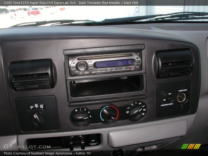 Dark Toreador Red Metallic / Dark Flint 2005 Ford F250 Super Duty FX4 SuperCab 4x4