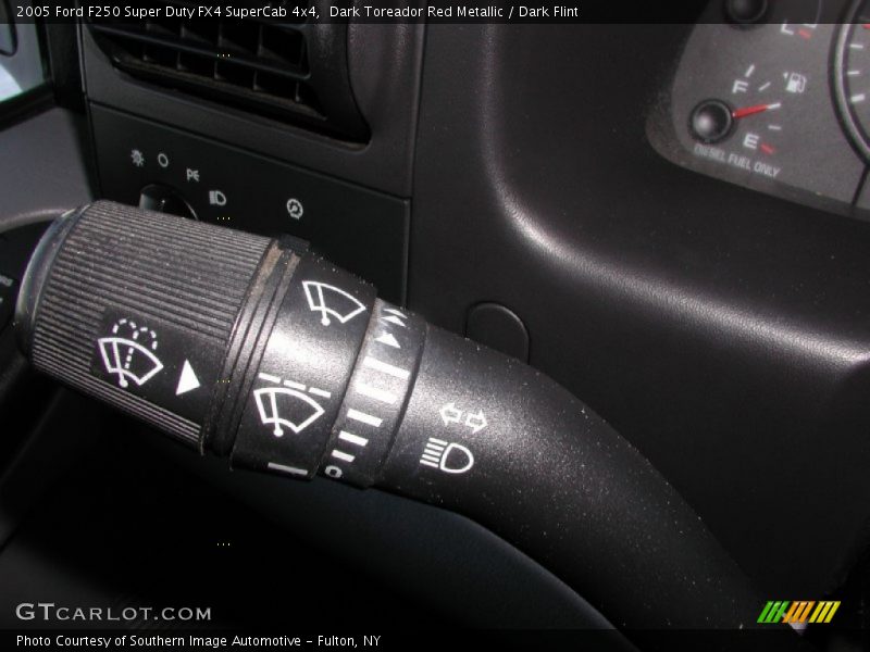 Dark Toreador Red Metallic / Dark Flint 2005 Ford F250 Super Duty FX4 SuperCab 4x4