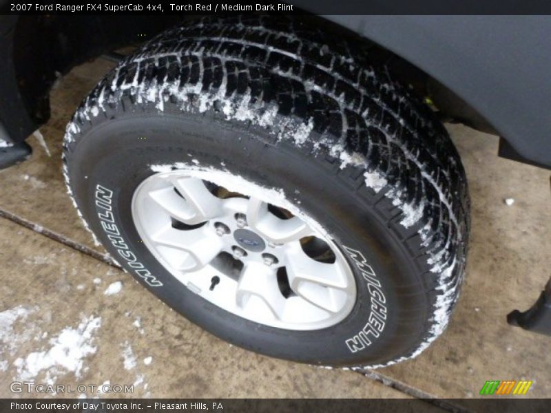 Torch Red / Medium Dark Flint 2007 Ford Ranger FX4 SuperCab 4x4