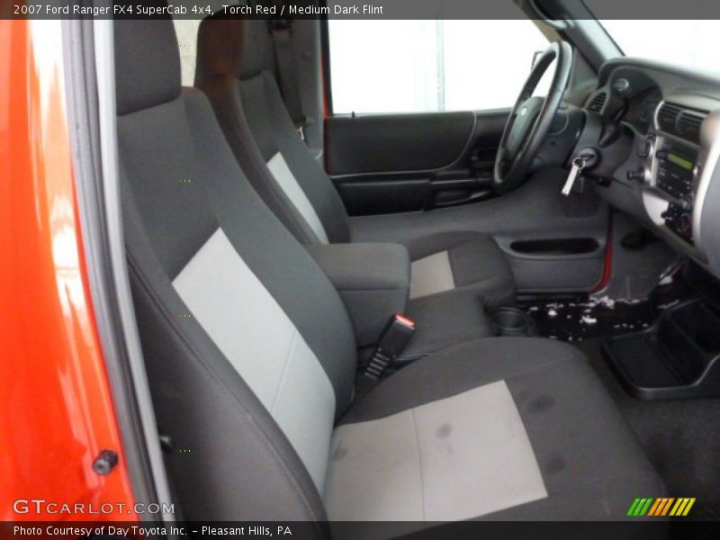 Torch Red / Medium Dark Flint 2007 Ford Ranger FX4 SuperCab 4x4