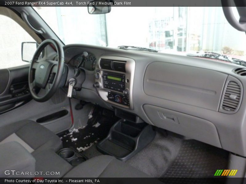 Torch Red / Medium Dark Flint 2007 Ford Ranger FX4 SuperCab 4x4