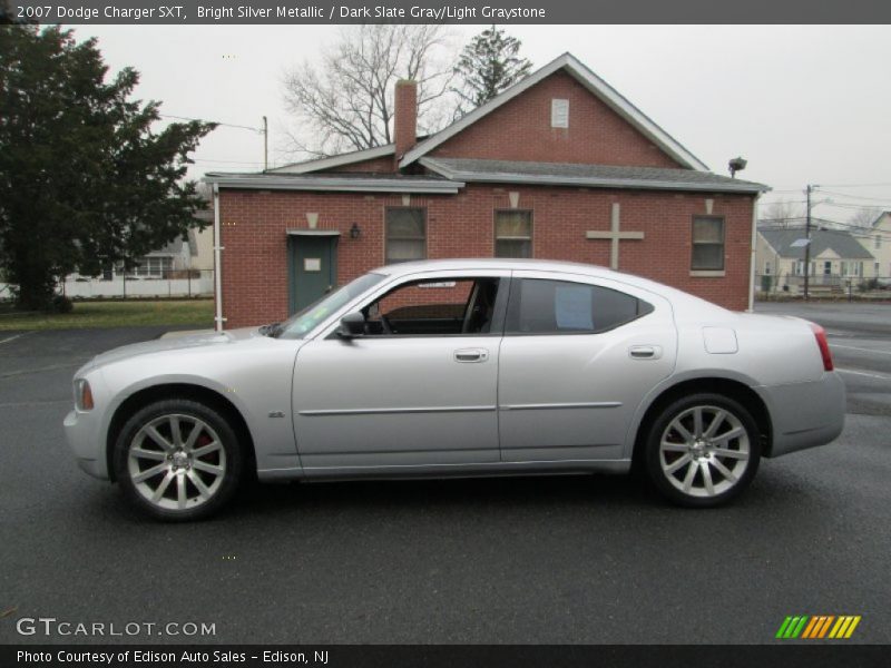 Bright Silver Metallic / Dark Slate Gray/Light Graystone 2007 Dodge Charger SXT