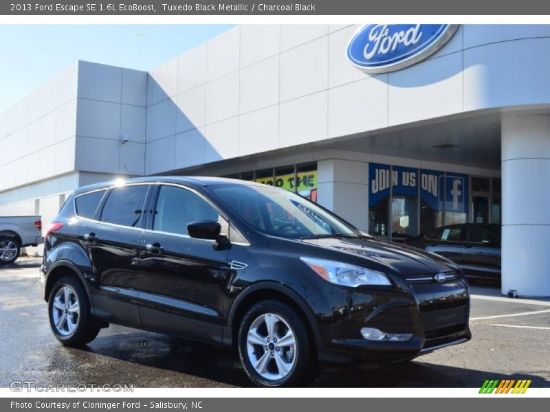 Tuxedo Black Metallic / Charcoal Black 2013 Ford Escape SE 1.6L EcoBoost