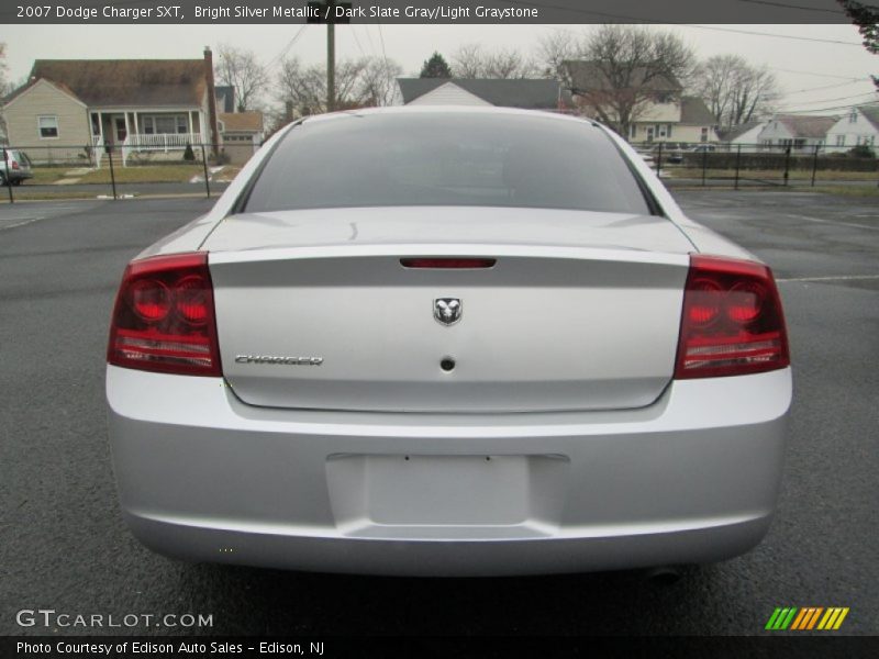 Bright Silver Metallic / Dark Slate Gray/Light Graystone 2007 Dodge Charger SXT