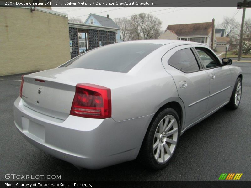 Bright Silver Metallic / Dark Slate Gray/Light Graystone 2007 Dodge Charger SXT