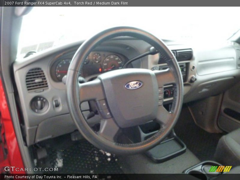 Torch Red / Medium Dark Flint 2007 Ford Ranger FX4 SuperCab 4x4