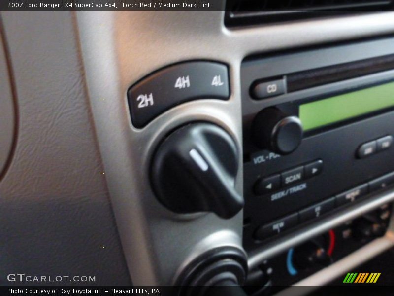 Torch Red / Medium Dark Flint 2007 Ford Ranger FX4 SuperCab 4x4