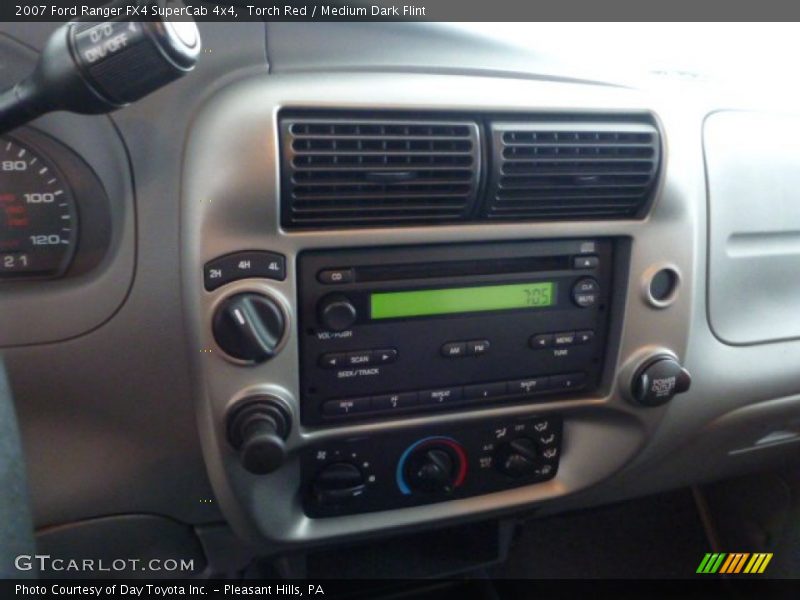 Torch Red / Medium Dark Flint 2007 Ford Ranger FX4 SuperCab 4x4