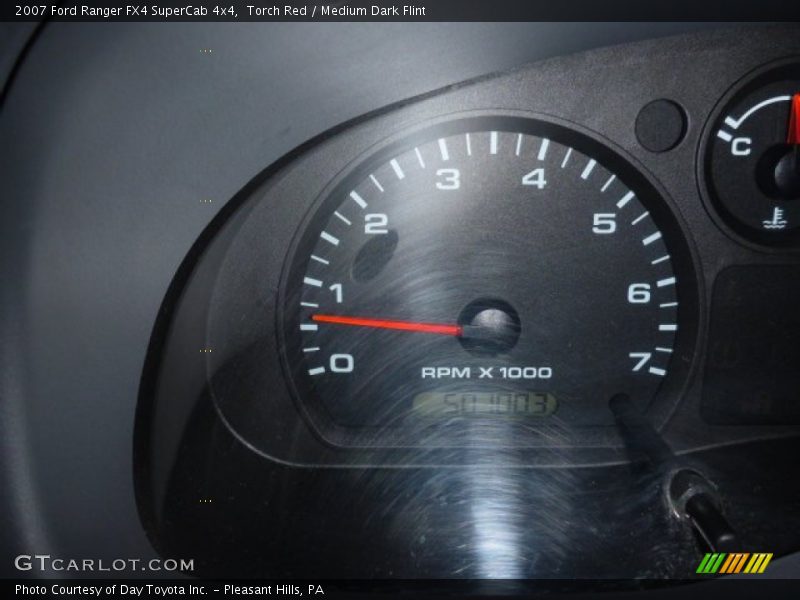 Torch Red / Medium Dark Flint 2007 Ford Ranger FX4 SuperCab 4x4