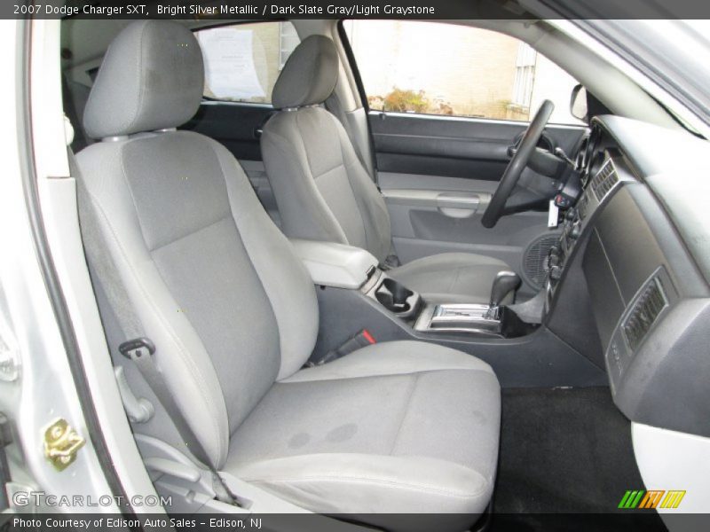 Bright Silver Metallic / Dark Slate Gray/Light Graystone 2007 Dodge Charger SXT