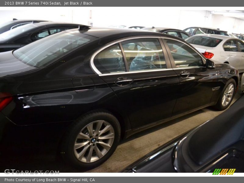 Jet Black / Black 2013 BMW 7 Series 740i Sedan
