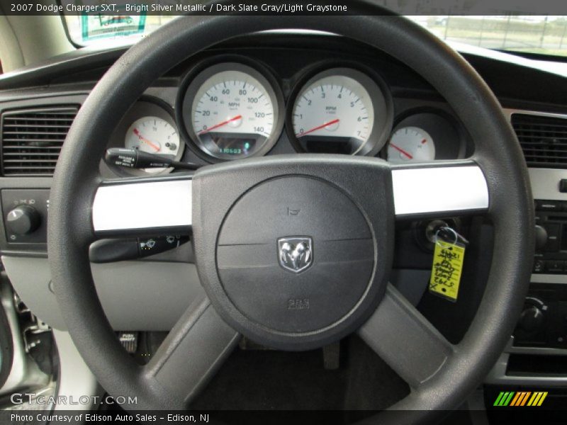 Bright Silver Metallic / Dark Slate Gray/Light Graystone 2007 Dodge Charger SXT