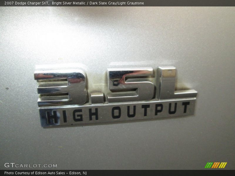 Bright Silver Metallic / Dark Slate Gray/Light Graystone 2007 Dodge Charger SXT