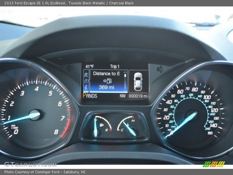 Tuxedo Black Metallic / Charcoal Black 2013 Ford Escape SE 1.6L EcoBoost