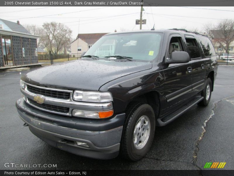 Dark Gray Metallic / Gray/Dark Charcoal 2005 Chevrolet Suburban 1500 LS 4x4