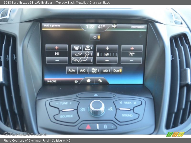 Tuxedo Black Metallic / Charcoal Black 2013 Ford Escape SE 1.6L EcoBoost