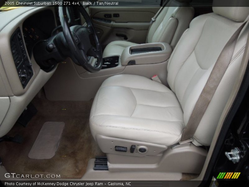 Front Seat of 2005 Suburban 1500 Z71 4x4