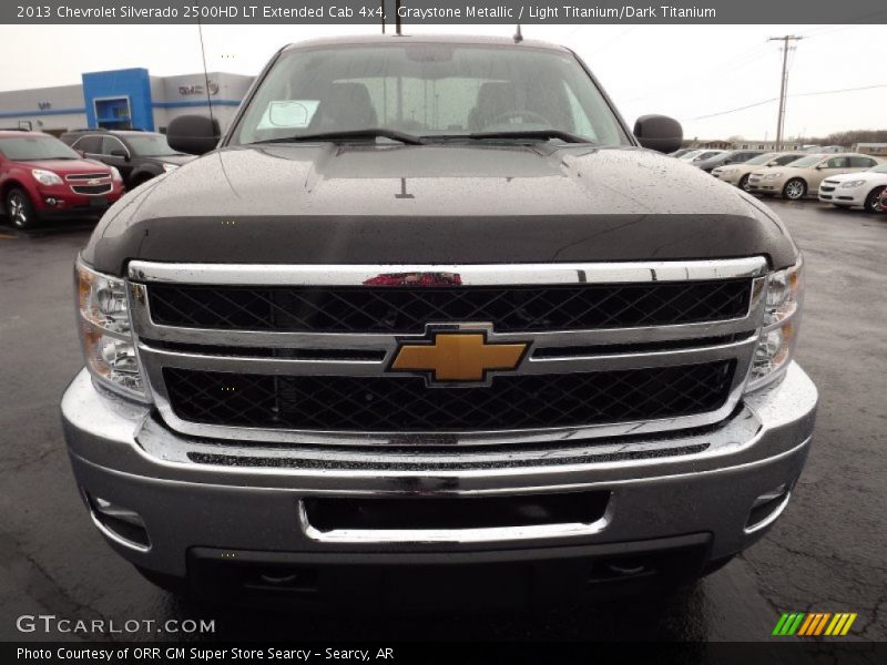 Graystone Metallic / Light Titanium/Dark Titanium 2013 Chevrolet Silverado 2500HD LT Extended Cab 4x4