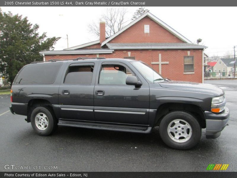 Dark Gray Metallic / Gray/Dark Charcoal 2005 Chevrolet Suburban 1500 LS 4x4