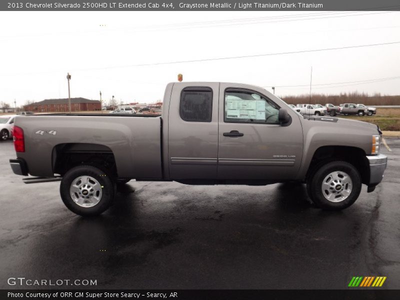 Graystone Metallic / Light Titanium/Dark Titanium 2013 Chevrolet Silverado 2500HD LT Extended Cab 4x4