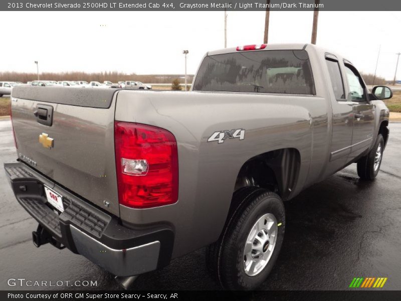 Graystone Metallic / Light Titanium/Dark Titanium 2013 Chevrolet Silverado 2500HD LT Extended Cab 4x4