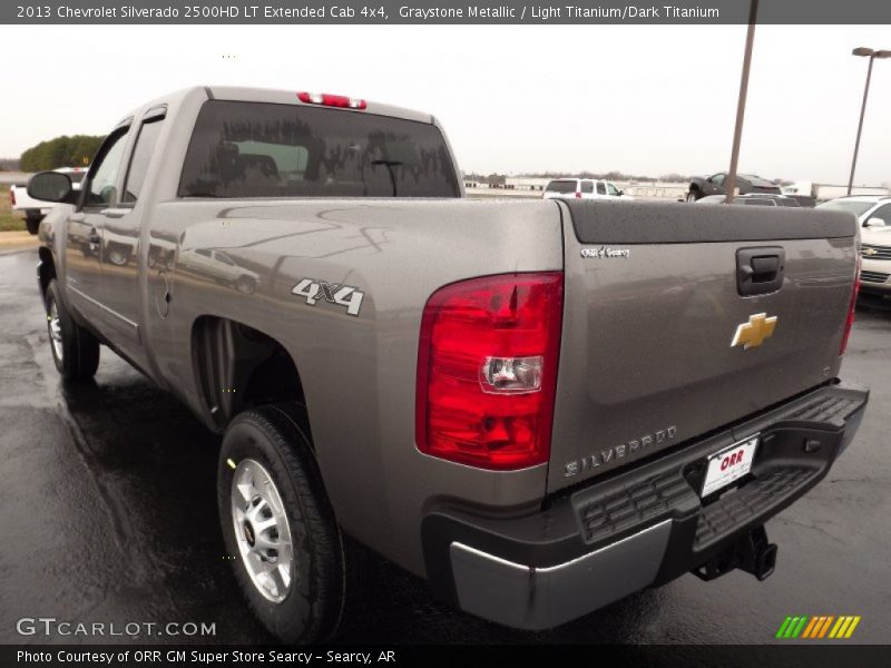 Graystone Metallic / Light Titanium/Dark Titanium 2013 Chevrolet Silverado 2500HD LT Extended Cab 4x4