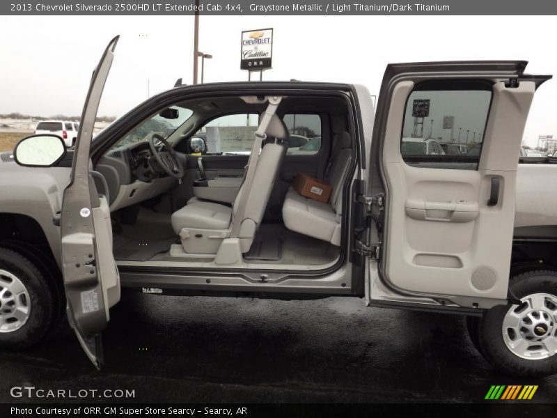 Graystone Metallic / Light Titanium/Dark Titanium 2013 Chevrolet Silverado 2500HD LT Extended Cab 4x4