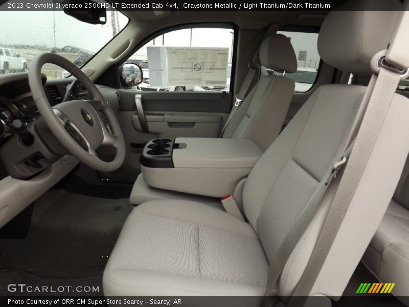 Front Seat of 2013 Silverado 2500HD LT Extended Cab 4x4