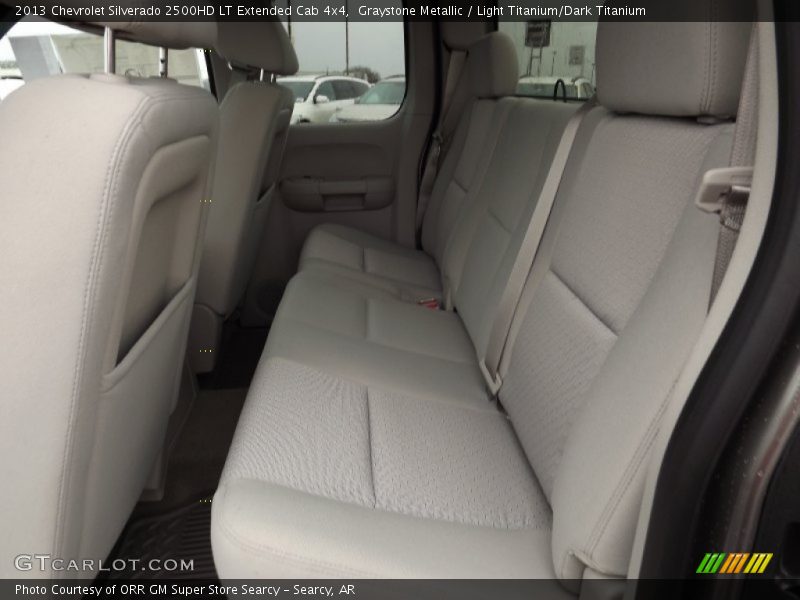 Rear Seat of 2013 Silverado 2500HD LT Extended Cab 4x4