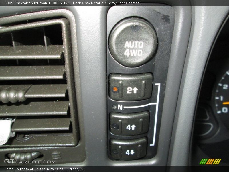 Controls of 2005 Suburban 1500 LS 4x4