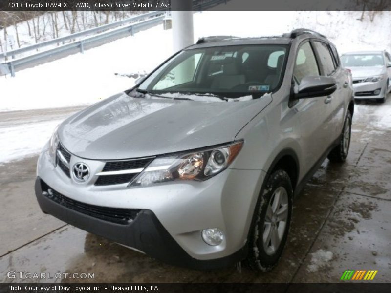 Classic Silver Metallic / Ash 2013 Toyota RAV4 XLE AWD