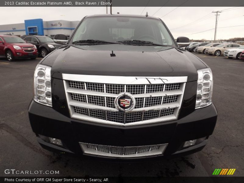 Black Raven / Ebony 2013 Cadillac Escalade Platinum AWD