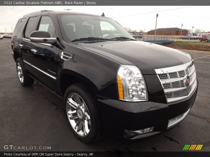 Black Raven / Ebony 2013 Cadillac Escalade Platinum AWD