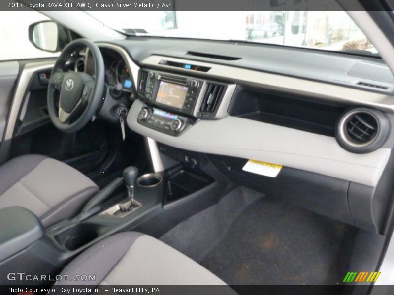 Classic Silver Metallic / Ash 2013 Toyota RAV4 XLE AWD