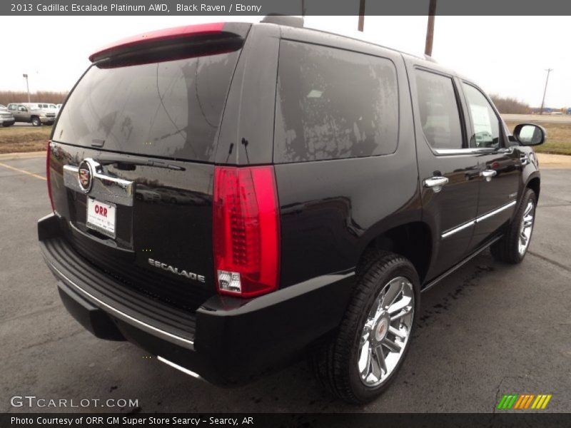 Black Raven / Ebony 2013 Cadillac Escalade Platinum AWD