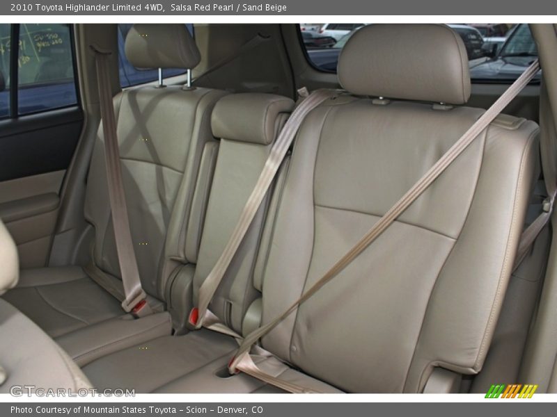 Salsa Red Pearl / Sand Beige 2010 Toyota Highlander Limited 4WD