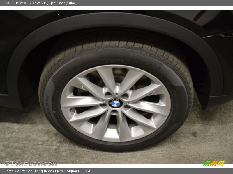 Jet Black / Black 2013 BMW X3 xDrive 28i