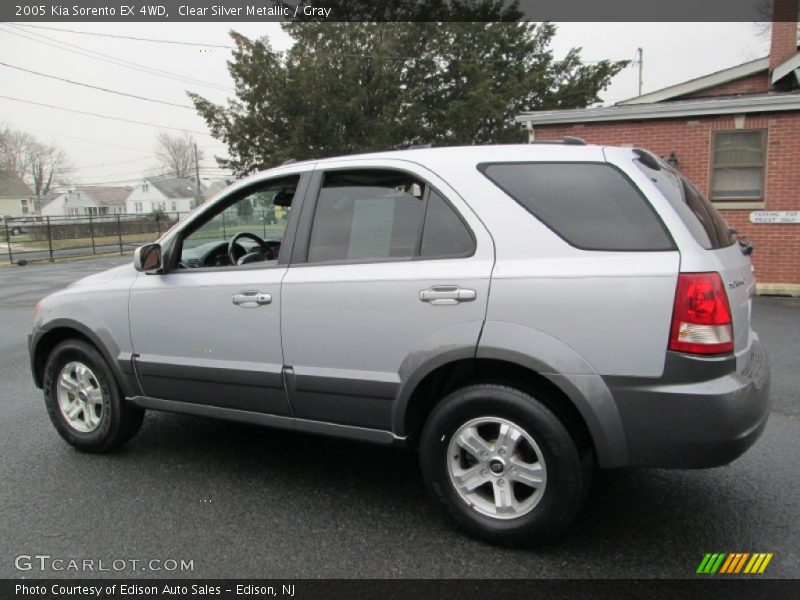 Clear Silver Metallic / Gray 2005 Kia Sorento EX 4WD