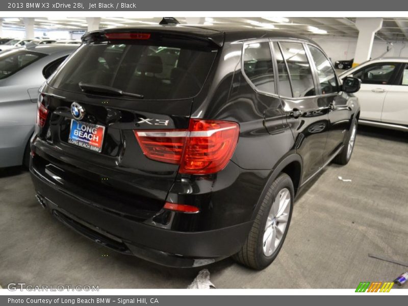 Jet Black / Black 2013 BMW X3 xDrive 28i
