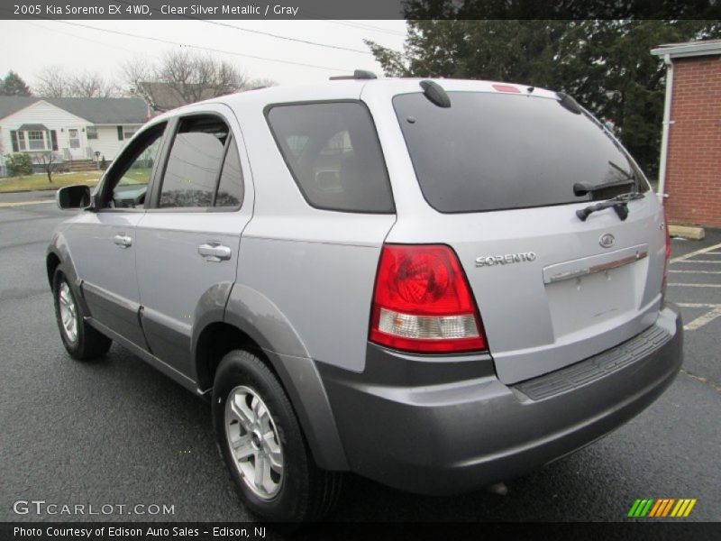 Clear Silver Metallic / Gray 2005 Kia Sorento EX 4WD