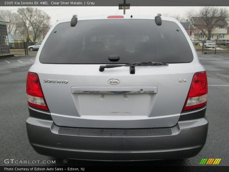 Clear Silver Metallic / Gray 2005 Kia Sorento EX 4WD