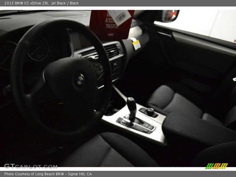 Jet Black / Black 2013 BMW X3 xDrive 28i